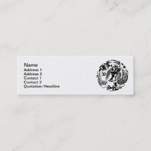 Tarjeta de presentación Black Dragon