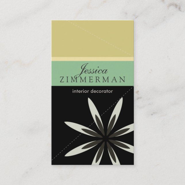 Tarjeta de presentación Bliss Oasis (Anverso)