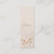 Bloom Floral Mini Marcador