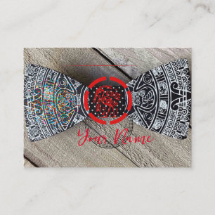 Tarjeta de presentación Bow Tie