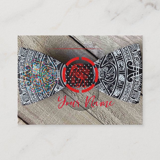 Tarjeta de presentación Bow Tie (Anverso)