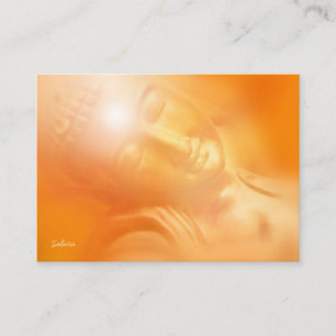 Tarjeta de presentación Buddha Daydreaming Healing