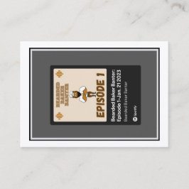 Tarjeta De Presentación Cartas de Intercambio Baker Banter con barba: Epis