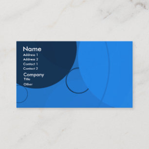 Tarjeta de presentación Circle Background