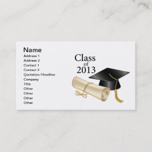 Tarjeta De Presentación Clase de 2013