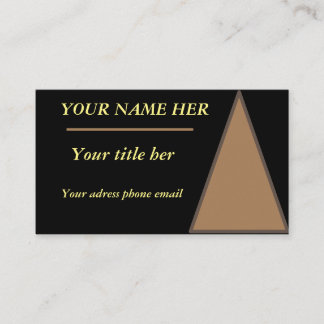 tarjeta de presentación clásica cuatro veces tu ne