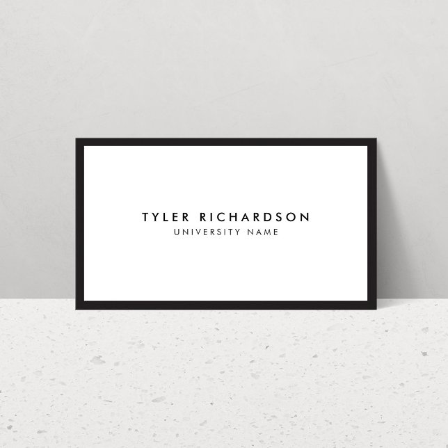 Tarjeta de presentación clásica para estudiantes g (Subido por el creador)