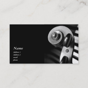 Tarjeta de presentación Classic Violin / Viola Scr