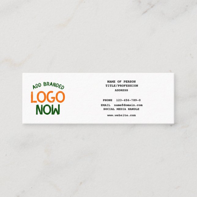 TARJETA DE PRESENTACIÓN CLIENTE SENCILLO Y LIMPIO DE MODA BLANCO (Anverso)