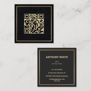 Tarjeta De Presentación Código de exploración QR Premium