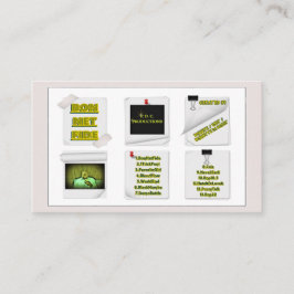 Tarjeta De Presentación código Qr de Bon Net Fide