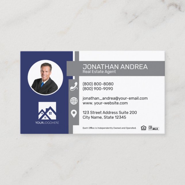 Tarjeta de presentación Coldwell Banker 19702 (Anverso)