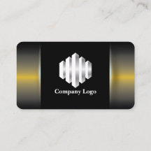 Tarjeta de presentación coloreada gradiente serie 