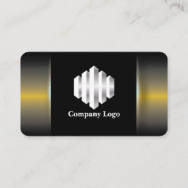 Tarjeta de presentación coloreada gradiente serie