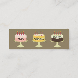 Tarjeta De Presentación ¡Comamos!