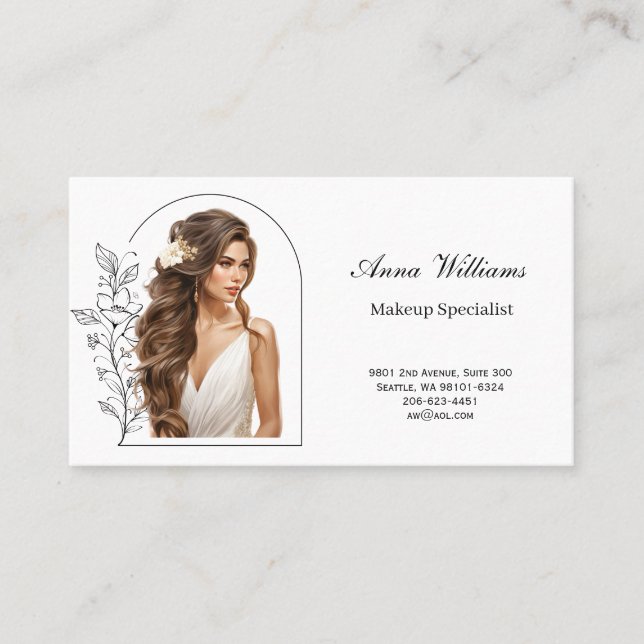 Tarjeta de Presentación Comercial (Anverso)