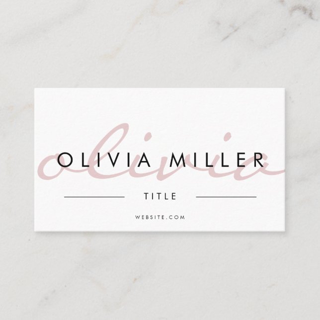 Tarjeta de presentación con código QR de vuelta (Anverso)