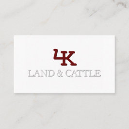 Tarjeta de presentación con efecto Grabado en reli