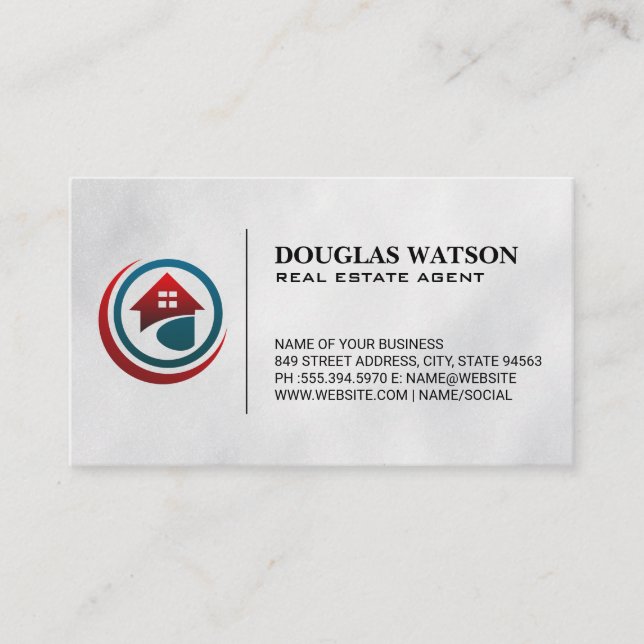 Tarjeta de presentación con el logotipo de Persona (Anverso)