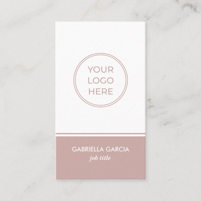 Tarjeta de presentación con el logotipo QR escanea (Anverso)