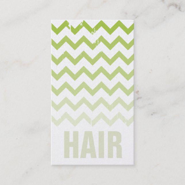 Tarjeta de presentación con estilo de cabello - Óm (Anverso)