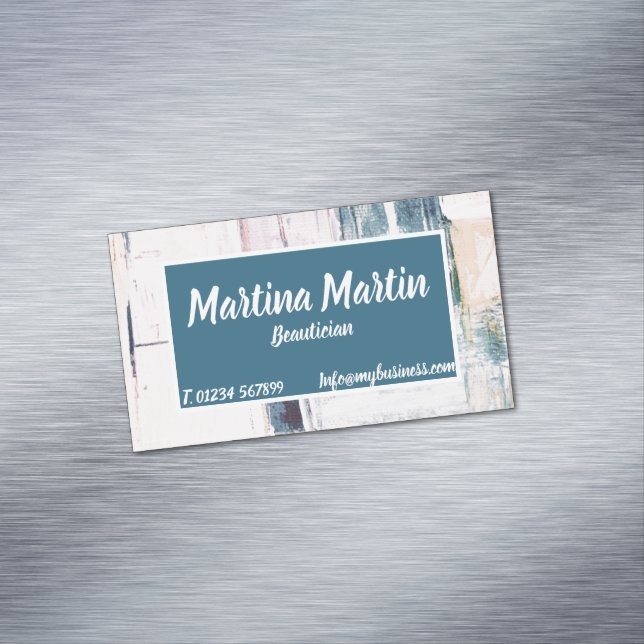 Tarjeta de presentación con fondo abstracto (In Situ)