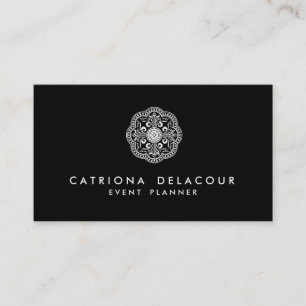 Tarjeta de presentación con logotipo marroquí en b