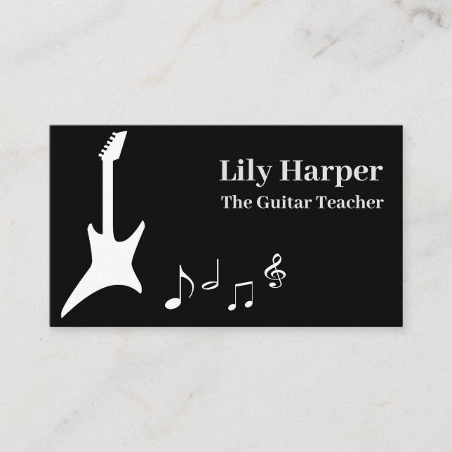 Tarjeta De Presentación Concierto de la Escuela de Artistas Musicales de G (Anverso)