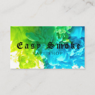 Tarjeta de presentación Corolful Smoke Vape Shop