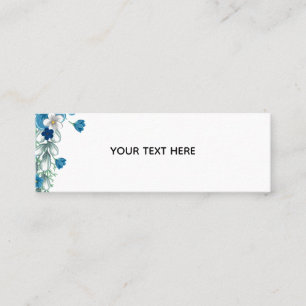 Tarjeta De Presentación Crea Tu Propia Floral