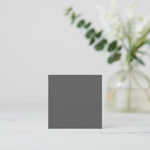 Tarjeta De Presentación Crea tu propio diseño personalizado gris oscuro