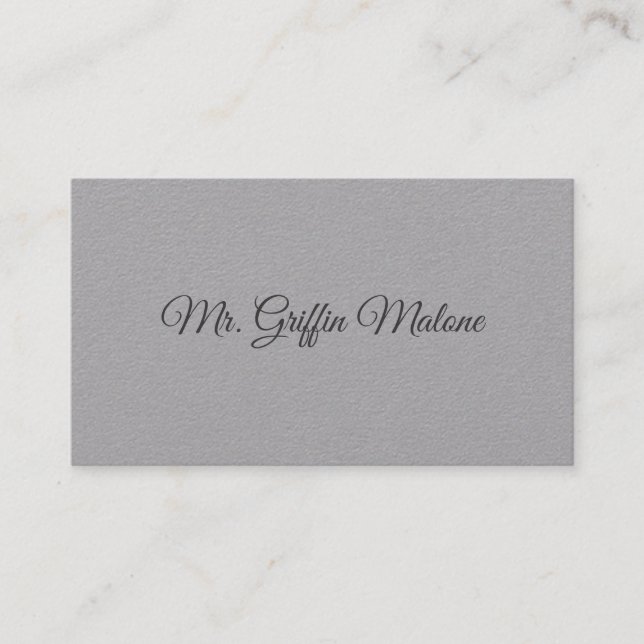 Tarjeta De Presentación Crear su propio nombre personalizado de graduación (Anverso)