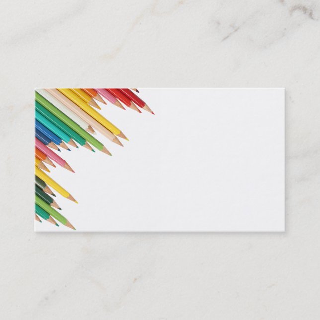 Tarjeta de presentación/Crear sus propios lápices  (Anverso)