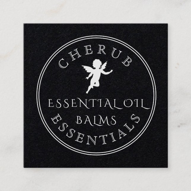 Tarjeta de presentación cuadrada de 2,5" x 2,5" (Anverso)