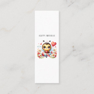 Tarjeta De Presentación Cumpleaños de piloto abeja
