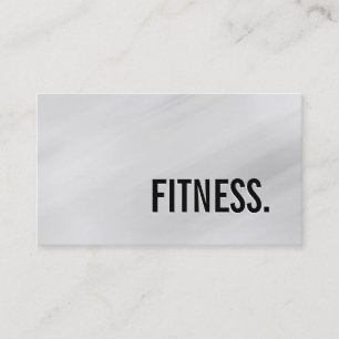 Tarjeta de presentación Cute Plain Gray Pattern Fi