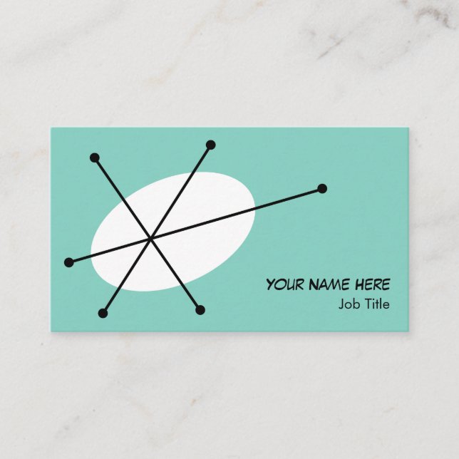 Tarjeta de presentación Dazzle Blue (Anverso)