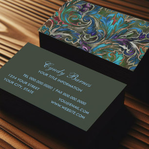Tarjeta de presentación Dazzling Damask