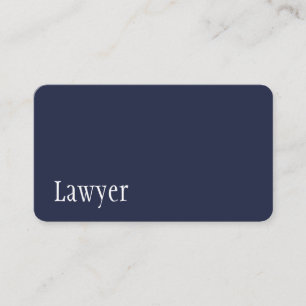 Tarjeta de presentación de abogados moderna