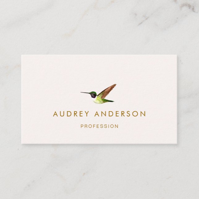 Tarjeta de presentación de Anna (Anverso)