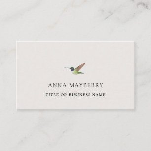 Tarjeta de presentación de Anna