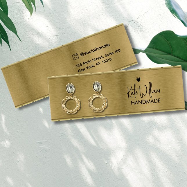 Tarjeta de presentación de aretes de estudio de gu (Subido por el creador)