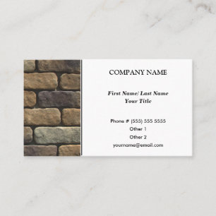 Tarjeta de presentación de arquitectos