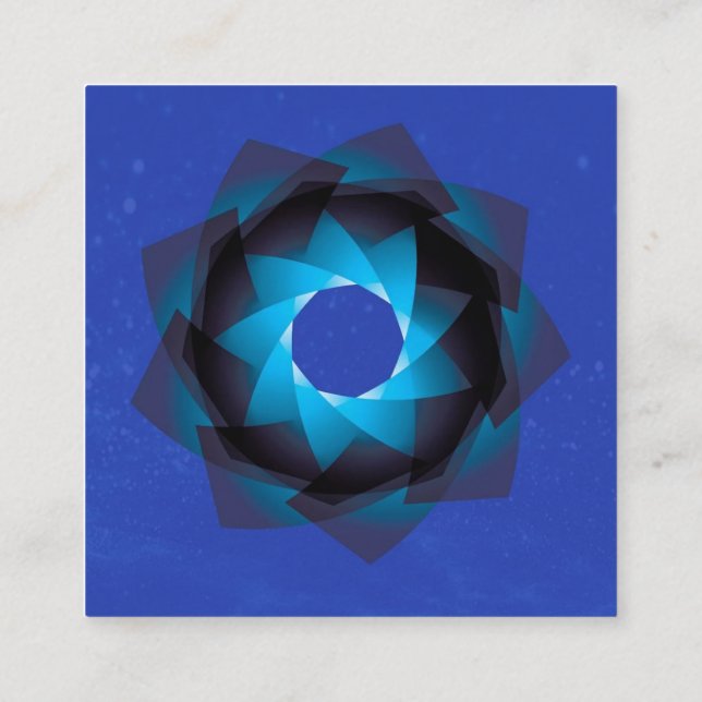 Tarjeta de presentación de arte (Reverso)