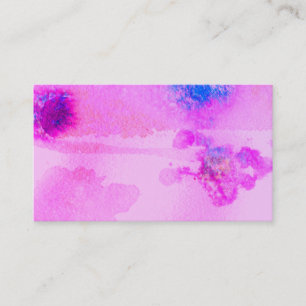 tarjeta de presentación de arte abstracto púrpura 