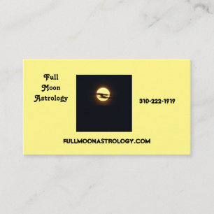 Tarjeta de presentación de Astrología Luna Complet