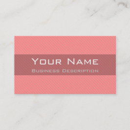 Tarjeta de presentación de bandas mínimas