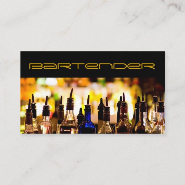 Tarjeta de presentación de Barman (Anverso)