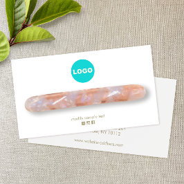 Tarjeta de presentación de Barrette con logotipo A