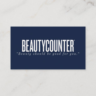 Tarjeta de presentación de Beautycounter Consultan